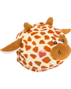 Reversible plišasta žoga - zebra in žirafa