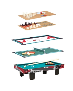 Večfunkcijska biljard miza za otroke 9 iger v enem