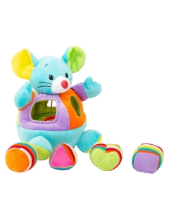 Plišasta miška z votlim trebuhom