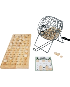 Tombola z Lesenimi Kroglicami - Bingo Igra