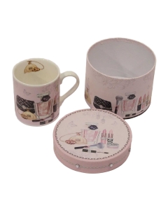 Keramični lonček z ličili v darilni škatli