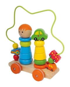 Sestavljivi leseni avto flip