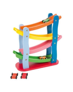 Zabavna avtocesta s štirimi avtomobilčki