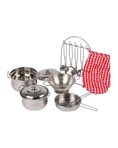 Kovinski set posod za kuhinjo