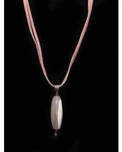 Verižica z naravnim kamnom Ametist