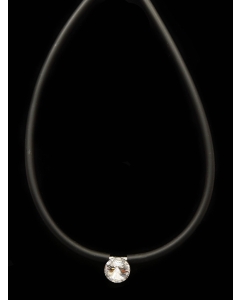Ogrlica z modernim obeskom kristalček