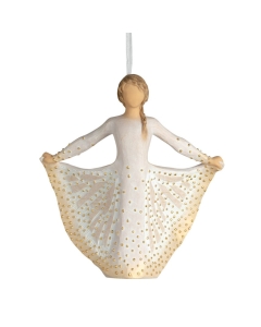 Willow Tree Angel Metulj mala figurica - obesek