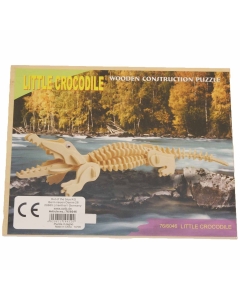 3D puzzle-krokodil natur