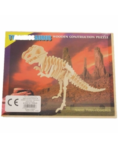 3D puzzle-Tiranozavrus natur