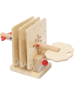 Lesena spretnostna ključavnica