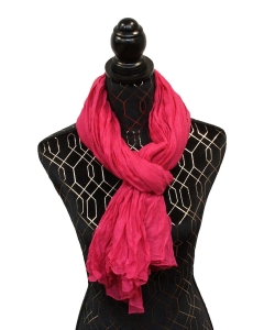 Šal zmečkanka 180x105cm - vijolična