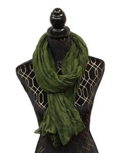 Šal zmečkanka 180x105cm - zelena