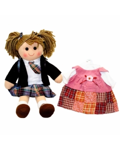 Komplet punčka Le Tate, 35 cm + oblekica