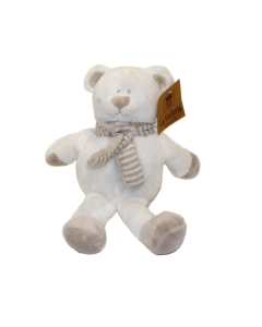 Beli medvedek s šalom