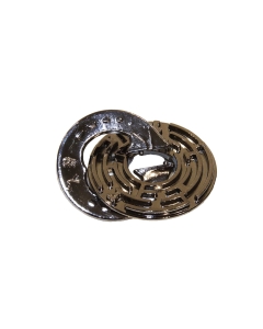 Kovinska miselna sestavljanka "labirint ključavnica"