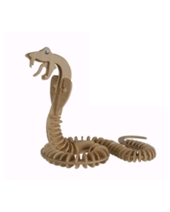 Naravni les 3D Puzzle - Kača