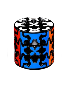 Rubikov Valj z Zobniki 3x3x3 QiYi Gear Cylinder črn