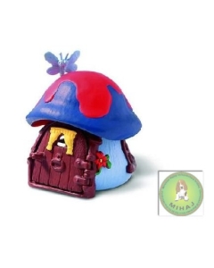 Smrčja hišica Schleich modra.