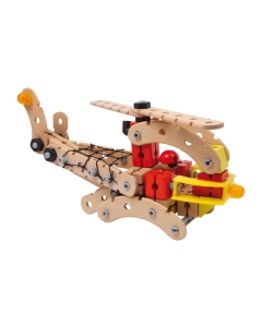 Sestavljiv leseni helikopter