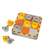 Križci in krožci v kovinski škatli - mačke in miši