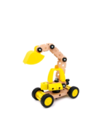 Sestavljiv leseni bager