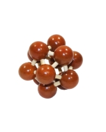 Lesena miselna sestavljanka " Vezani atomi"