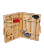 Leseni kovček z orodjem Maik