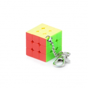 Mini Hitrostna Rubikova Kocka za na Ključe - obesek za ključe