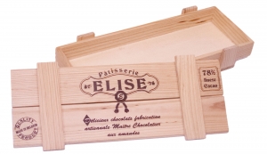 Darilna lesena škatla Elise