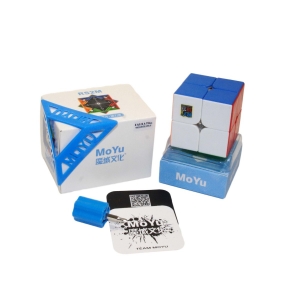Hitrostna Magnetna rubikova kocka 2x2x2 RS2M MoFang JiaoShi MoYu stickerless