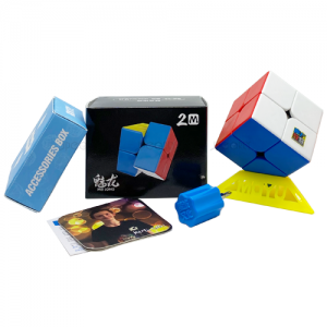 Hitrostna Magnetna Rubikova Kocka 2x2x2 MoFang JiaoShi Meilong 2M stickerless